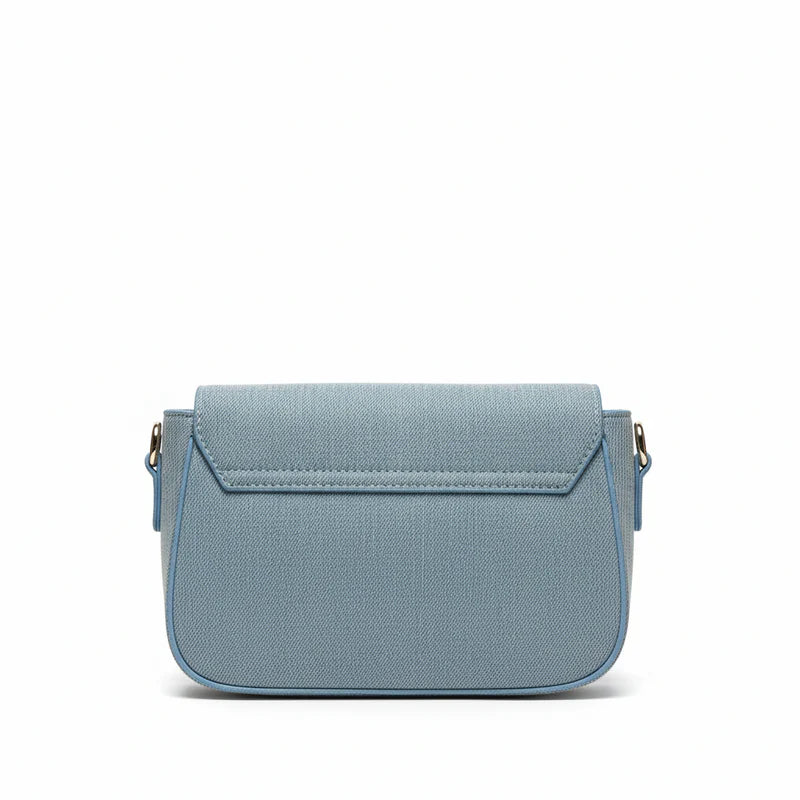 The Denim Flap Bag (Acid Wash)