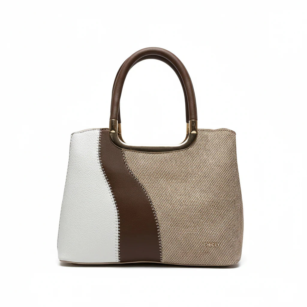 The Mosaic Satchel Bag (Roasted Brown)