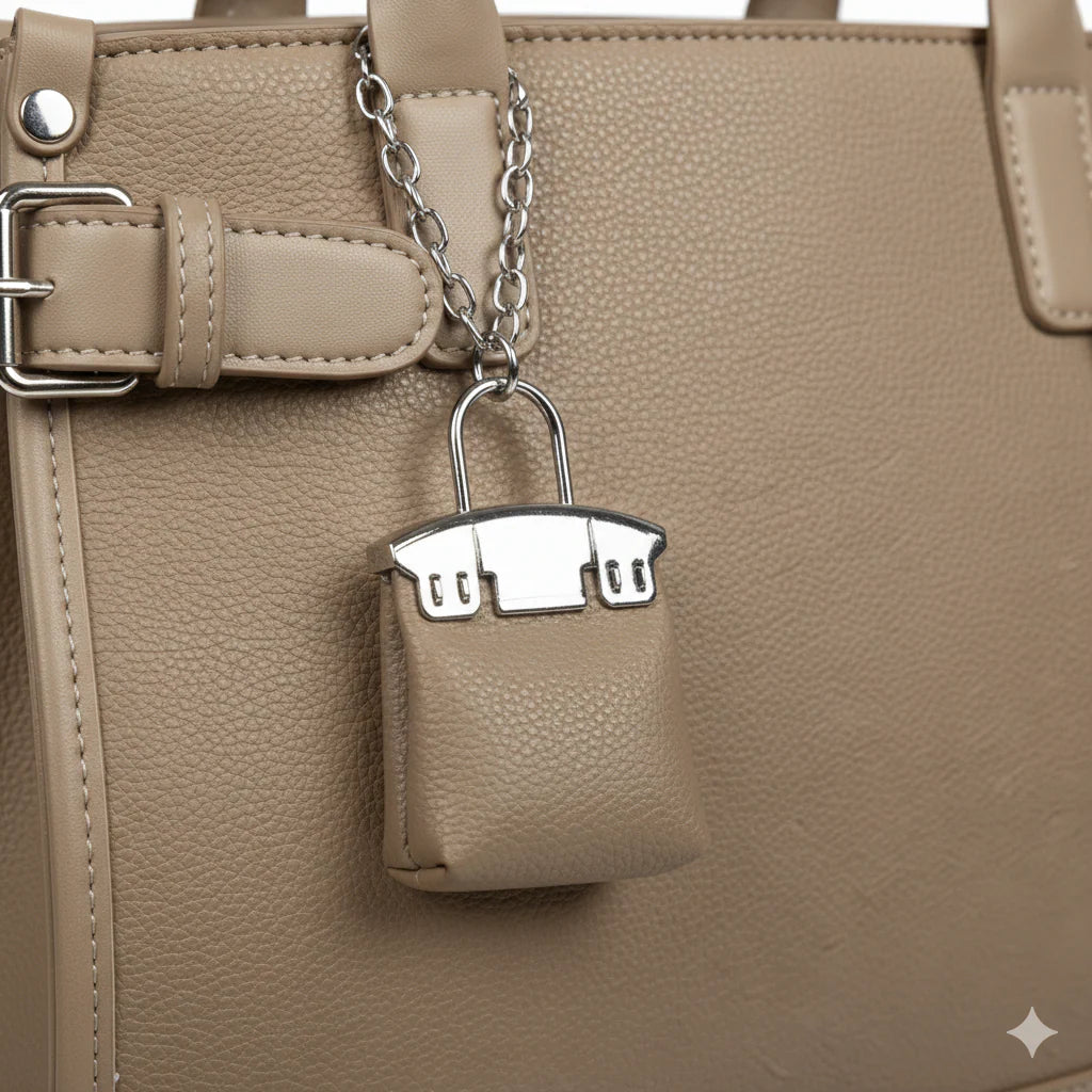 The Structured Satchel (Silk Creme)