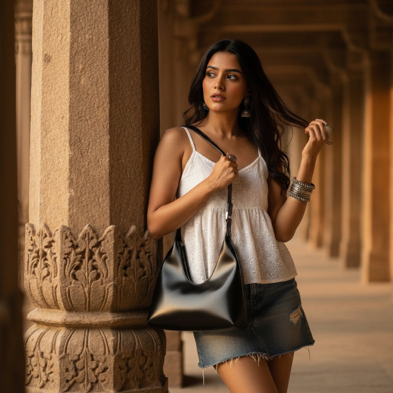 The Luna Bag (Onyx Black)