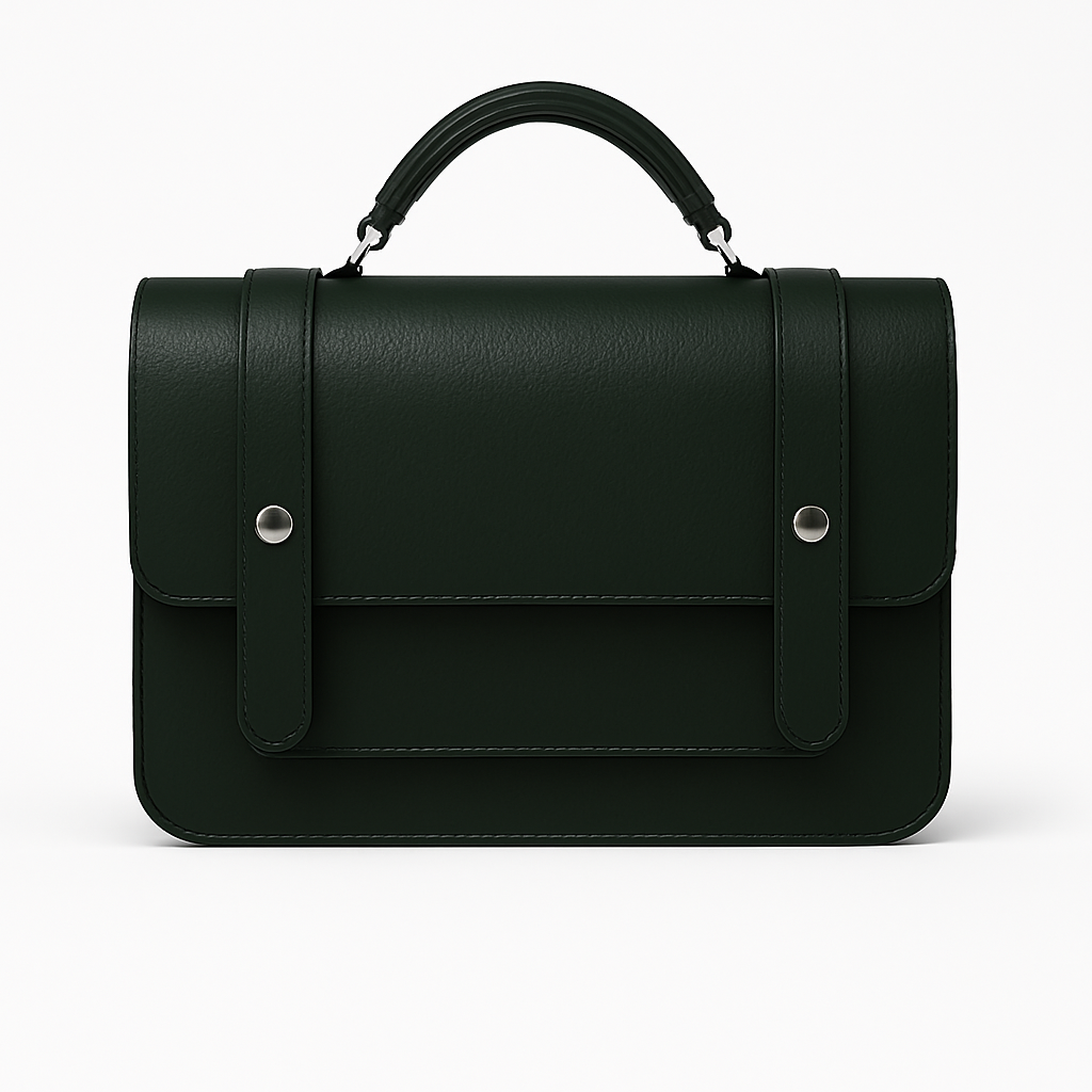 Medium Sorbonne Top-Handle - Deep Pine - Image 2