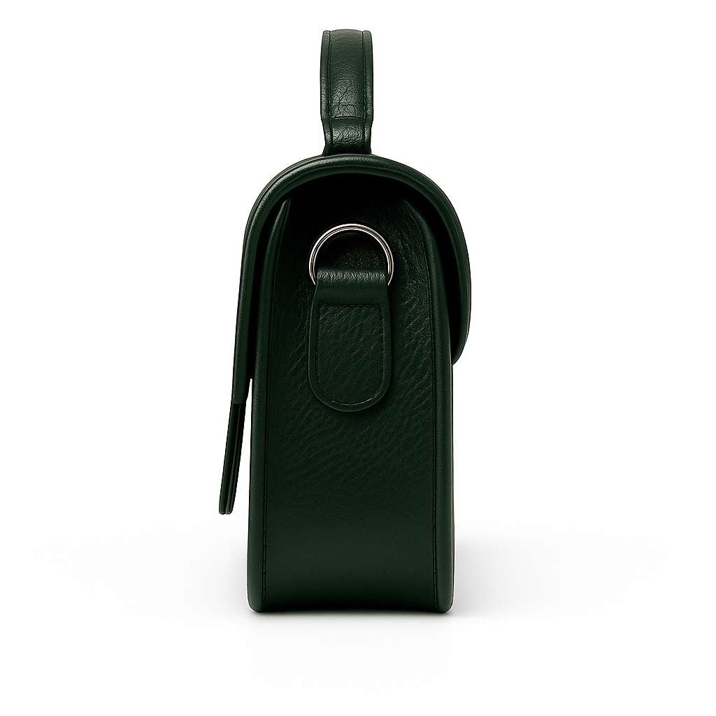 Medium Sorbonne Top-Handle - Deep Pine - Image 5