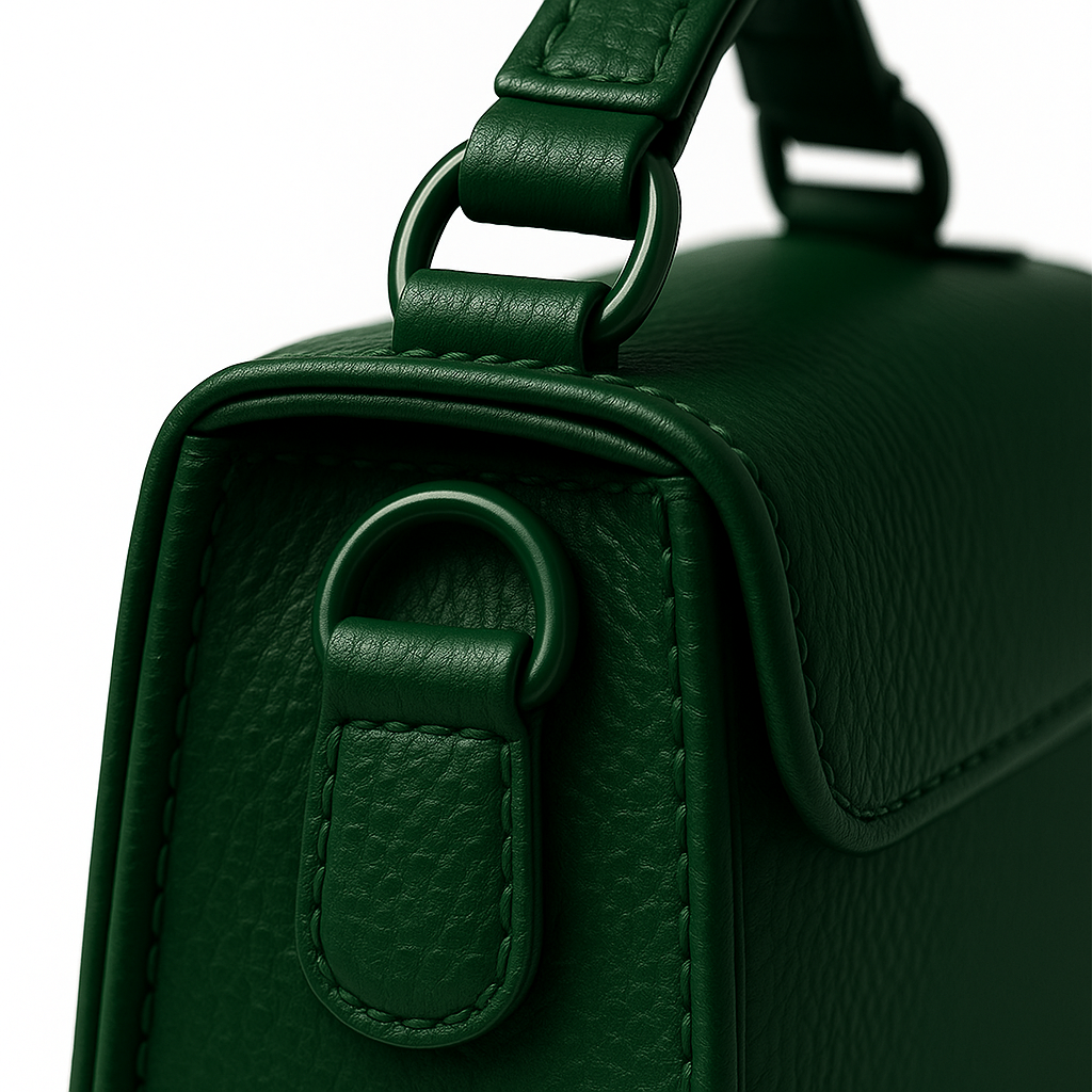 Medium Sorbonne Top-Handle - Deep Pine - Image 6