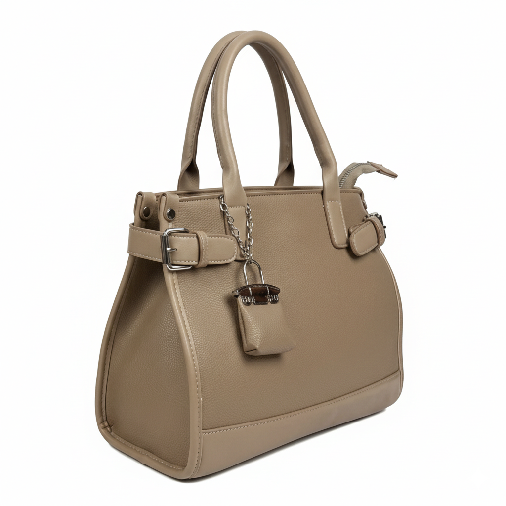 The Structured Satchel (Silk Creme) - Image 2