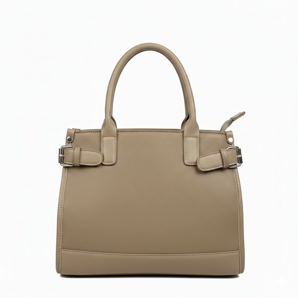 The Structured Satchel (Silk Creme) - Image 3