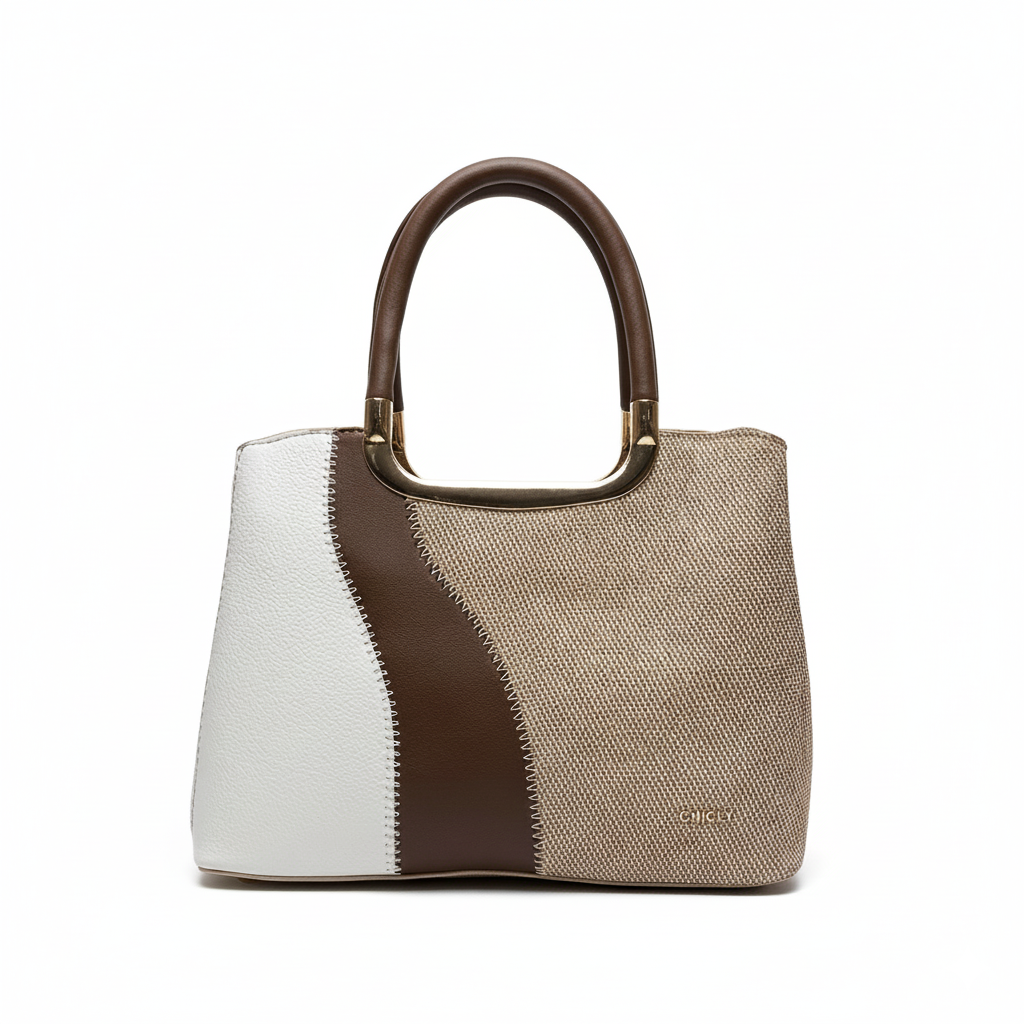 The Mosaic Satchel Bag (Roasted Brown)